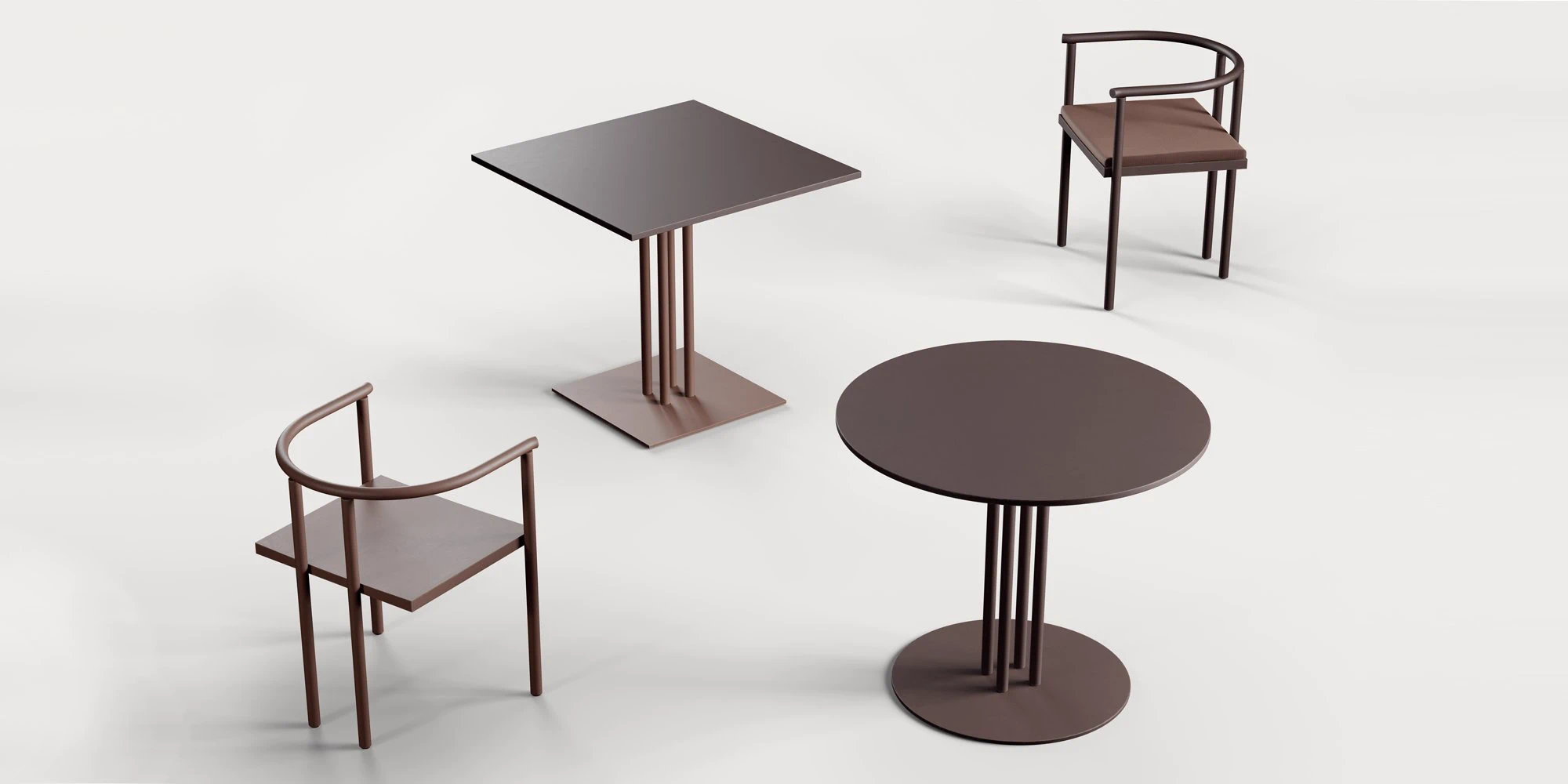 Стол Ringer Dining table Square base — Kettal, фото 4