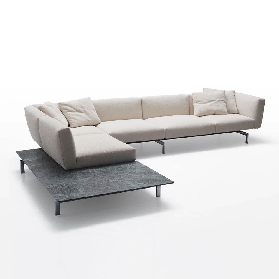 Диван Avio Sofa System — Knoll, кожа, фото 3
