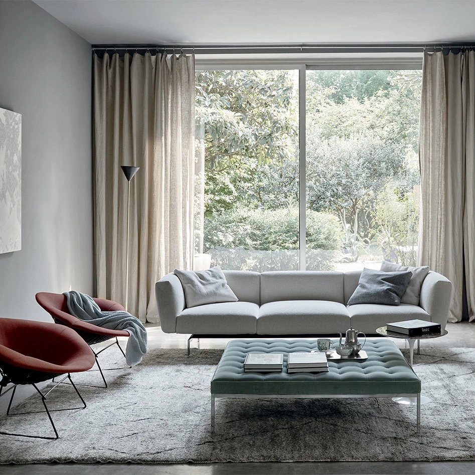 Диван Avio Sofa System — Knoll, кожа, фото 4