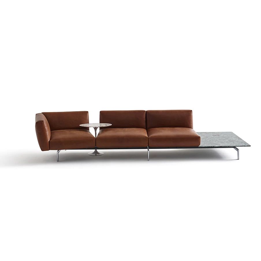 Диван Avio Sofa System — Knoll, кожа, фото 5