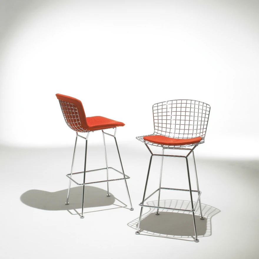 Барный стул Bertoia Bar Stool — Knoll, металл, фото 5