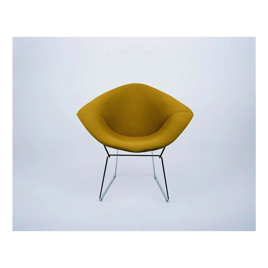 Каркас и наполнение: металл. Современный дизайн Кресло Bertoia Diamond Chair — Knoll, металл, фото 5