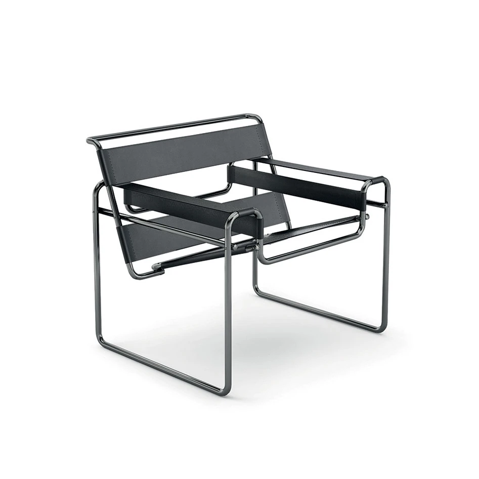 Кресло Chair Bauhaus 100th Anniversary – Limited Edition — Knoll, кожа