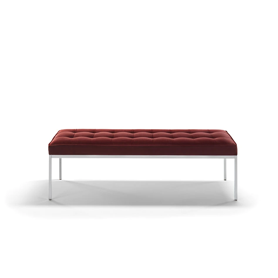 Каркас и наполнение: металл. Современный дизайн Скамья Florence Knoll Bench - Relax — Knoll, металл, фото 3