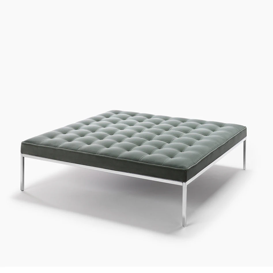 Каркас и наполнение: металл. Современный дизайн Скамья Florence Knoll Bench - Relax — Knoll, металл, фото 4