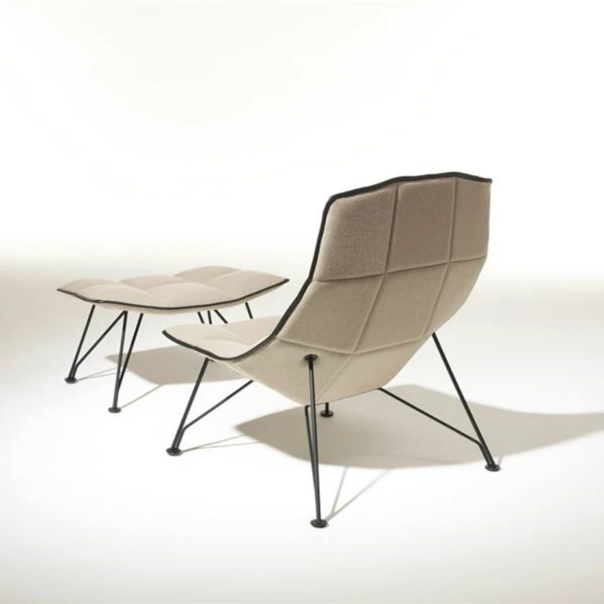 Кресло Jehs+Laub Lounge Collection — Knoll, кожа, фото 4