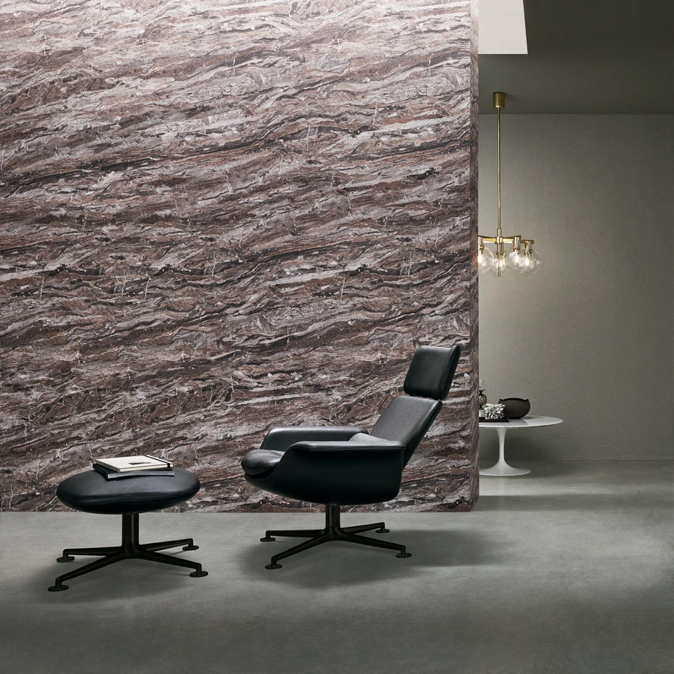 Каркас и наполнение: металл. Современный дизайн Пуф KN Collection by Knoll – KN02 and KN03 — Knoll, кожа, фото 4