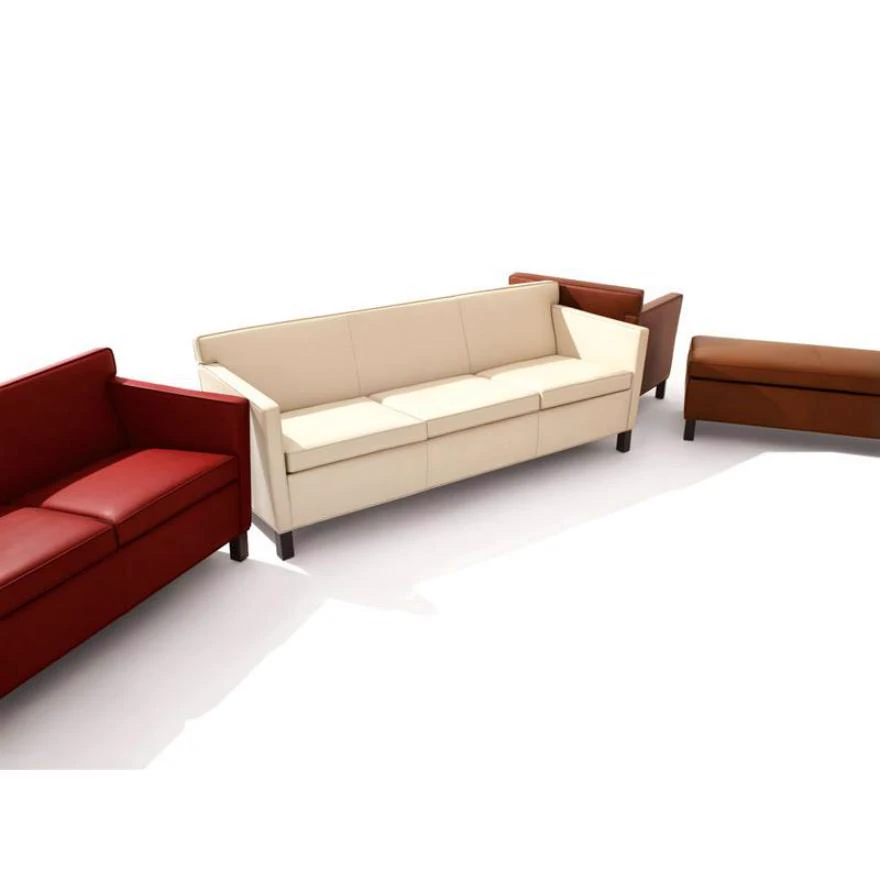 Диван Krefeld Lounge Seating — Knoll, кожа