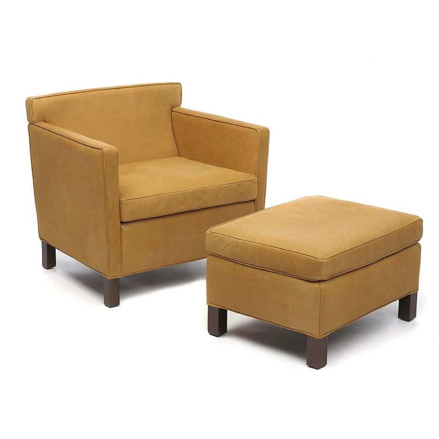 Кресло Krefeld Lounge Seating — Knoll, дерево
