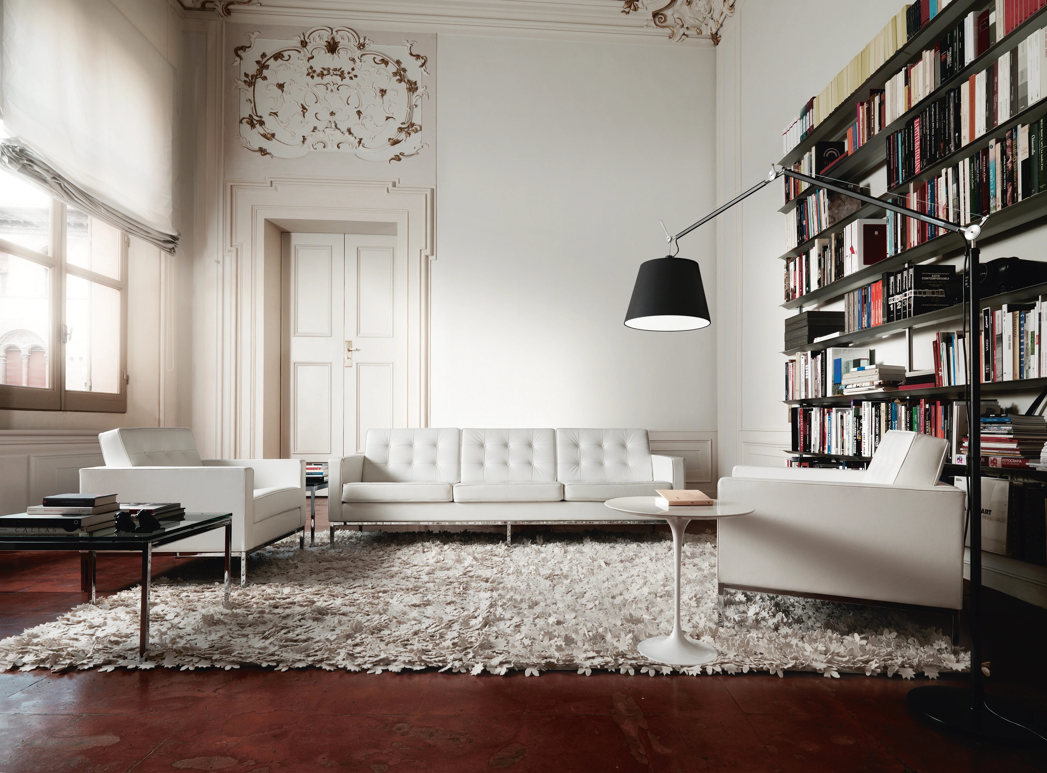 Диван Lounge Seating — Knoll, кожа, фото 4