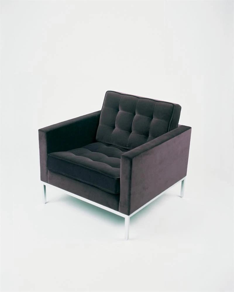 Кресло Lounge Seating — Knoll, кожа, фото 2