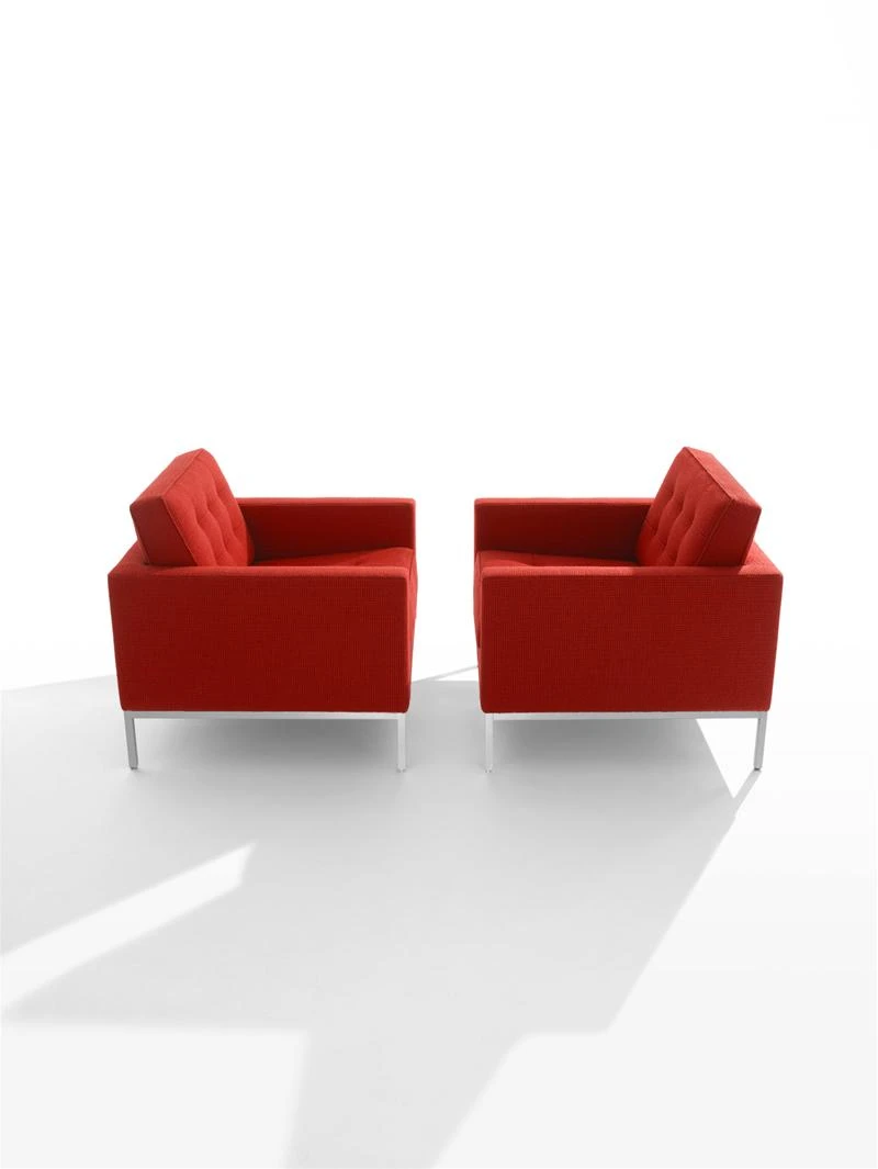Кресло Lounge Seating — Knoll, кожа, фото 3