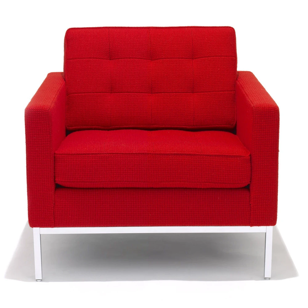 Кресло Lounge Seating — Knoll, кожа