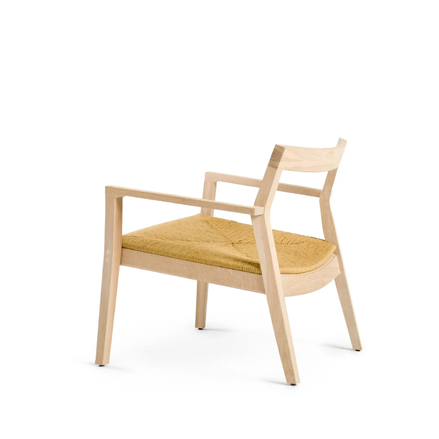 Каркас и наполнение: дерево. Современный дизайн Кресло Marc Krusin Lounge Chair — Knoll, кожа, фото 2