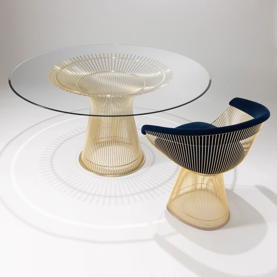 Стул Platner Side Chair /Gold — Knoll, ткань, фото 5