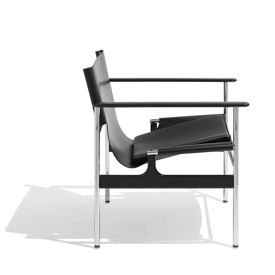 Кресло Pollock Arm Chair — Knoll, кожа, фото 2