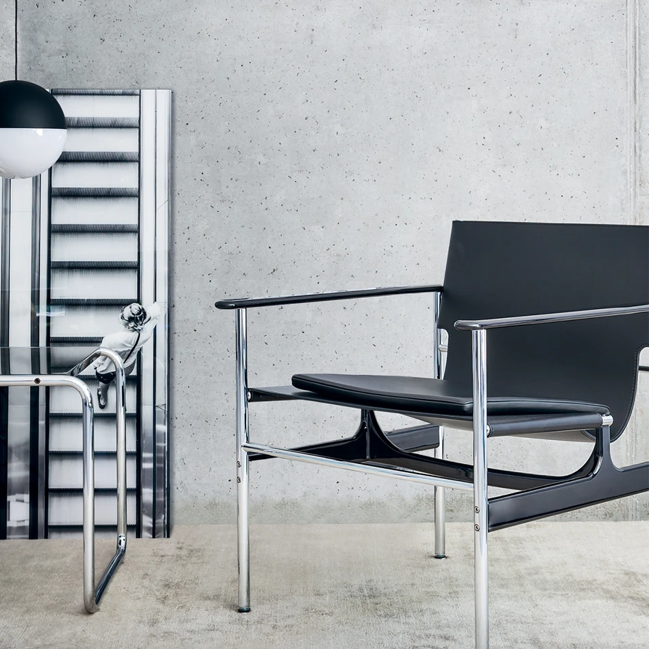 Кресло Pollock Arm Chair — Knoll, кожа, фото 3