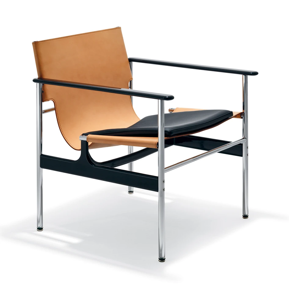 Кресло Pollock Arm Chair — Knoll, кожа, фото 5