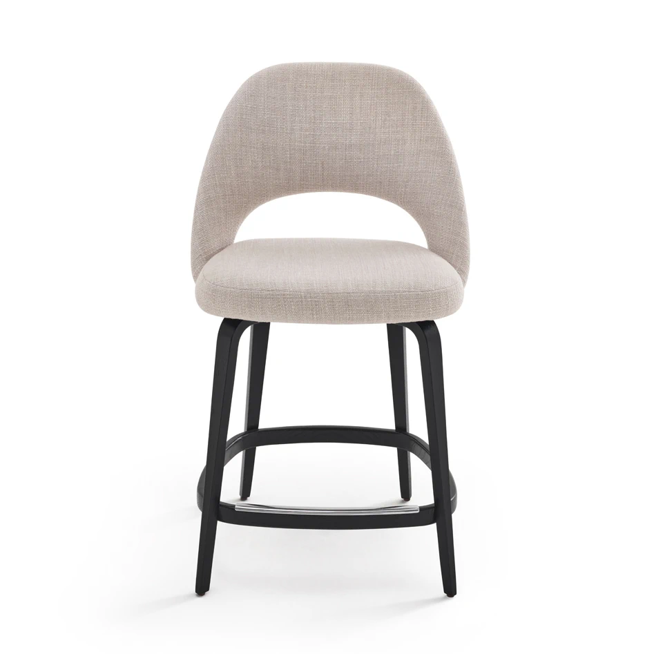 Барный стул Saarinen Stools — Knoll, кожа, фото 2