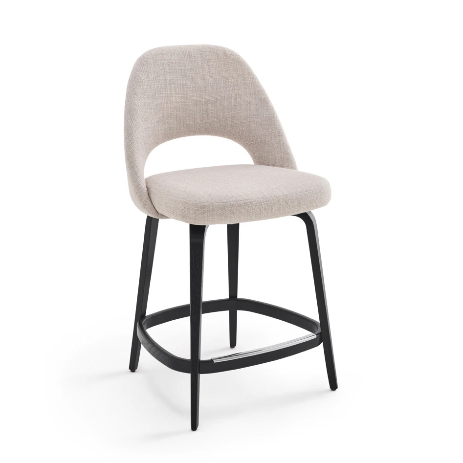 Барный стул Saarinen Stools — Knoll, кожа