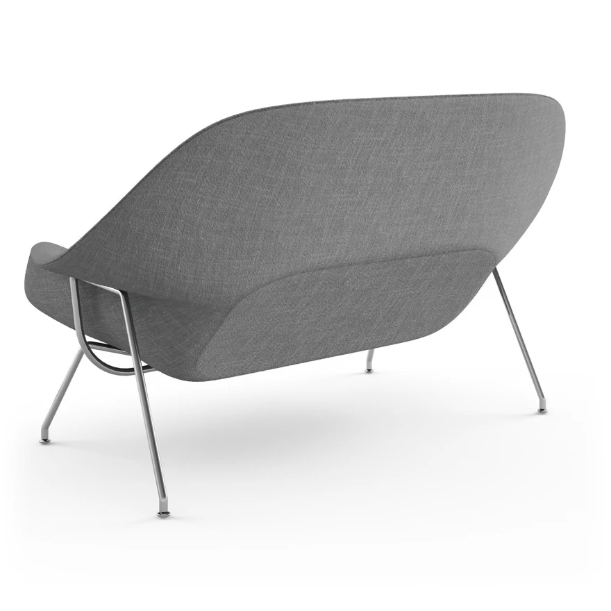 Диван Saarinen Womb Settee — Knoll, стекло, фото 3