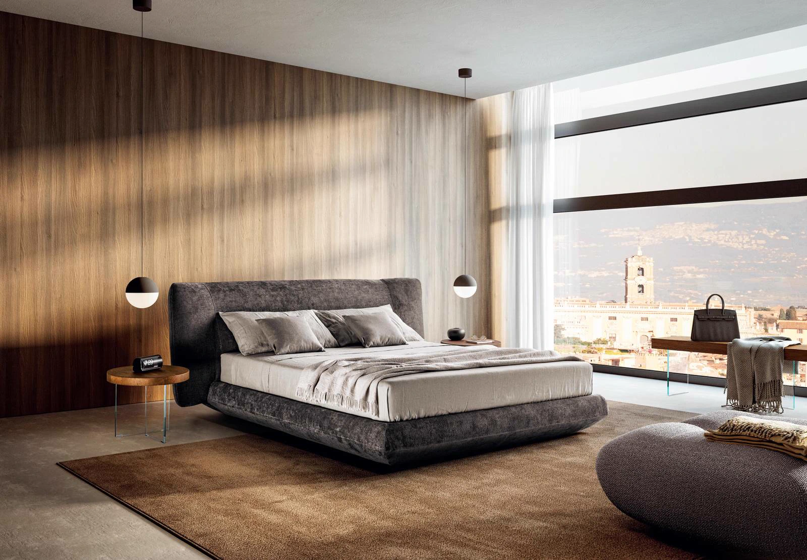 Кровать Bed-In — Lago, кожа, фото 2