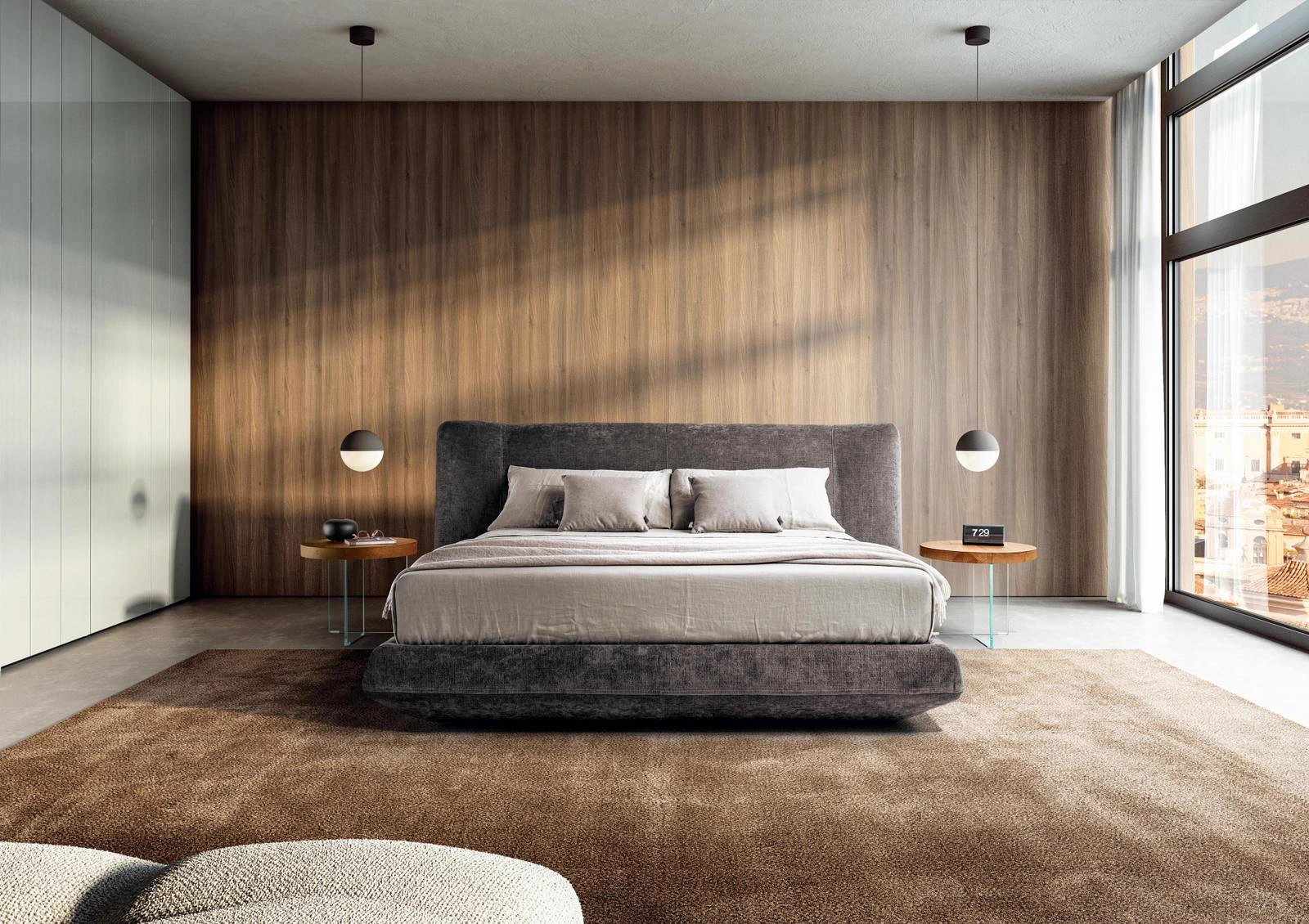 Кровать Bed-In — Lago, кожа, фото 3