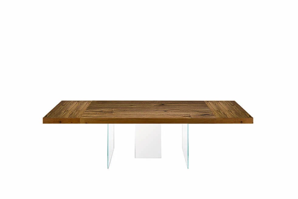 Стол Extendable — Lago, стекло, фото 2