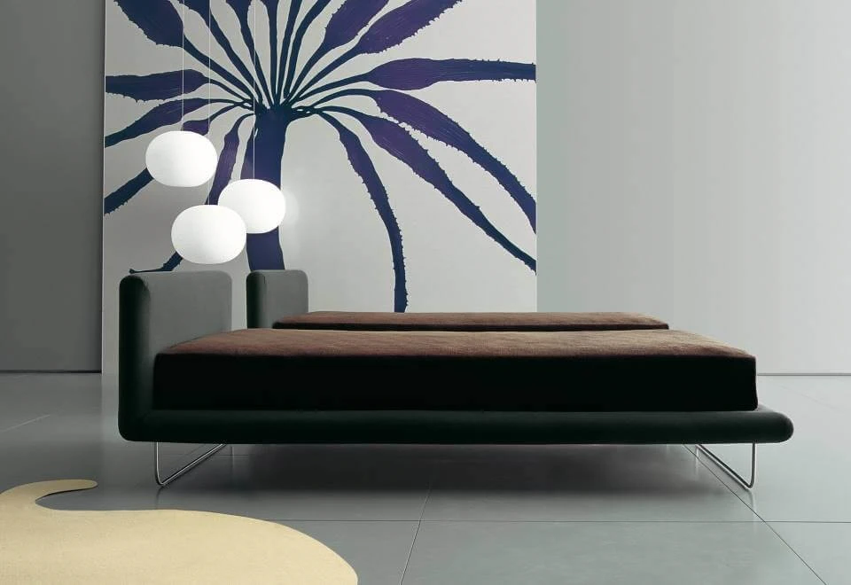 Кровать Avalon — Living Divani, кожа, фото 2
