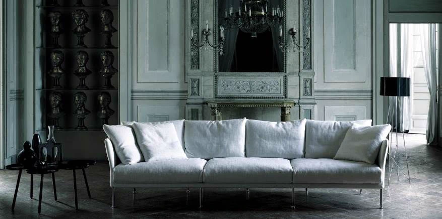 Диван Chemise sofa bed — Living Divani, кожа, фото 3