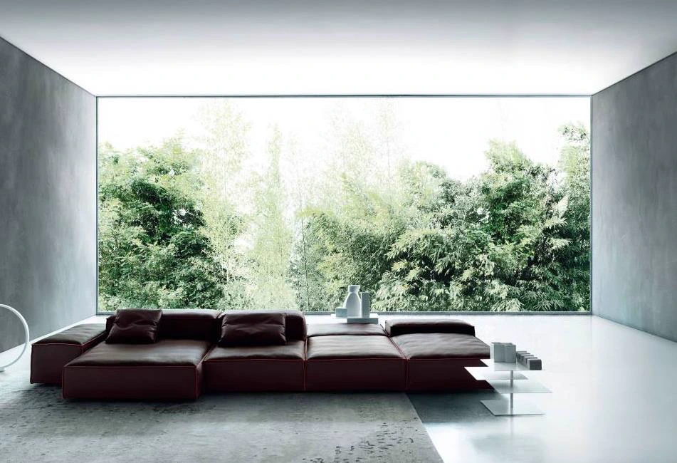 Диван Extrasoft — Living Divani, кожа, фото 5