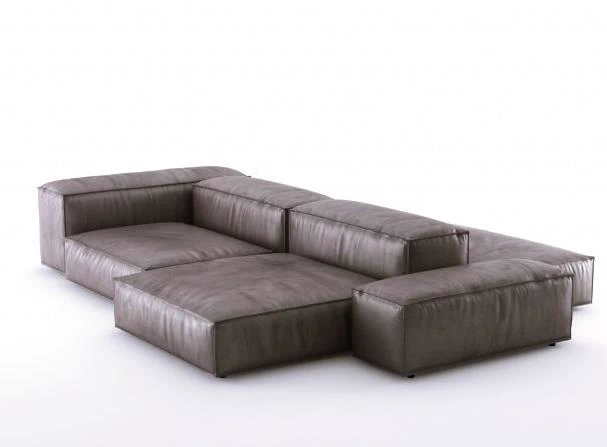 Диван Extrasoft — Living Divani, кожа