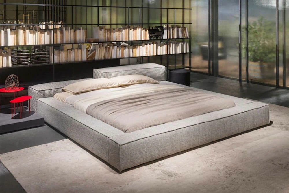 Кровать Extrasoft — Living Divani, кожа, фото 2