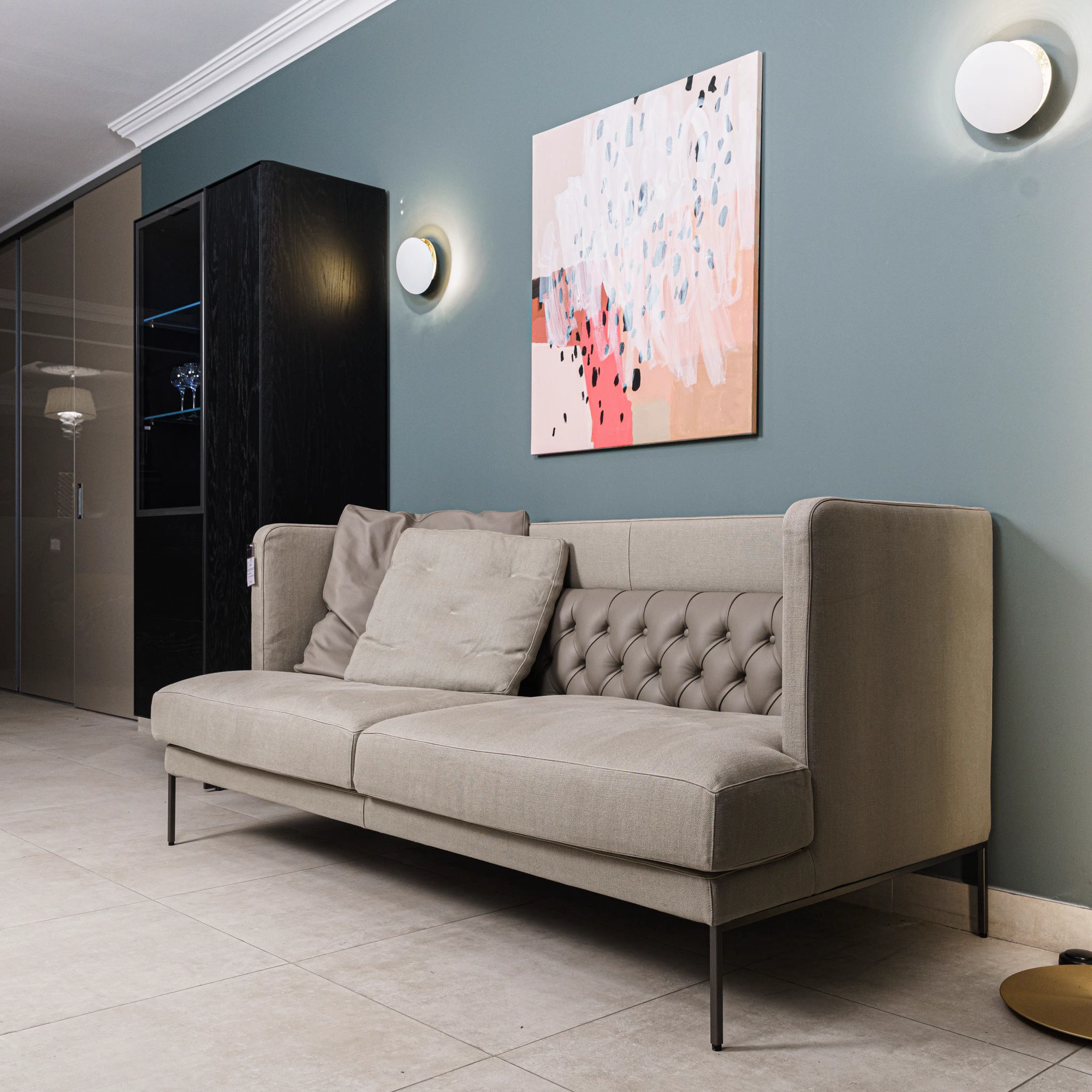 Диван Lipp — Living Divani, текстиль