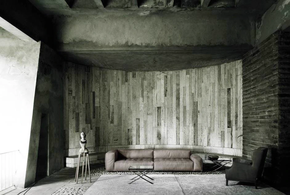 Диван Neo Wall — Living Divani, кожа, фото 3