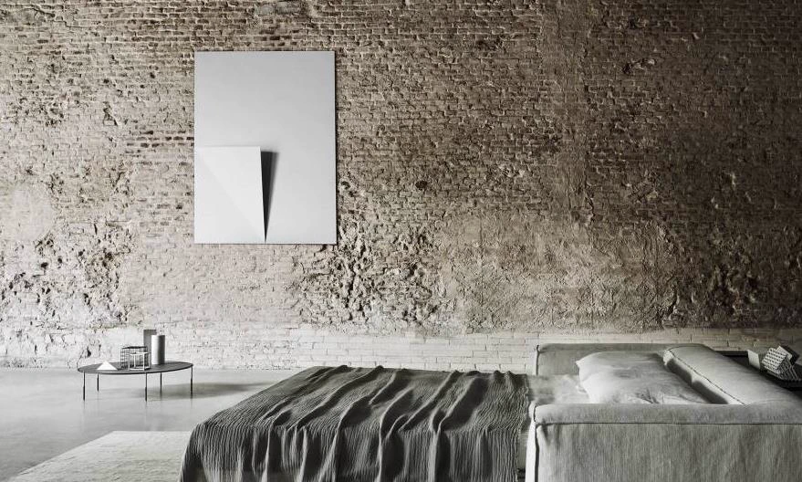 Диван Neowall Sofa Bed — Living Divani, кожа, фото 3