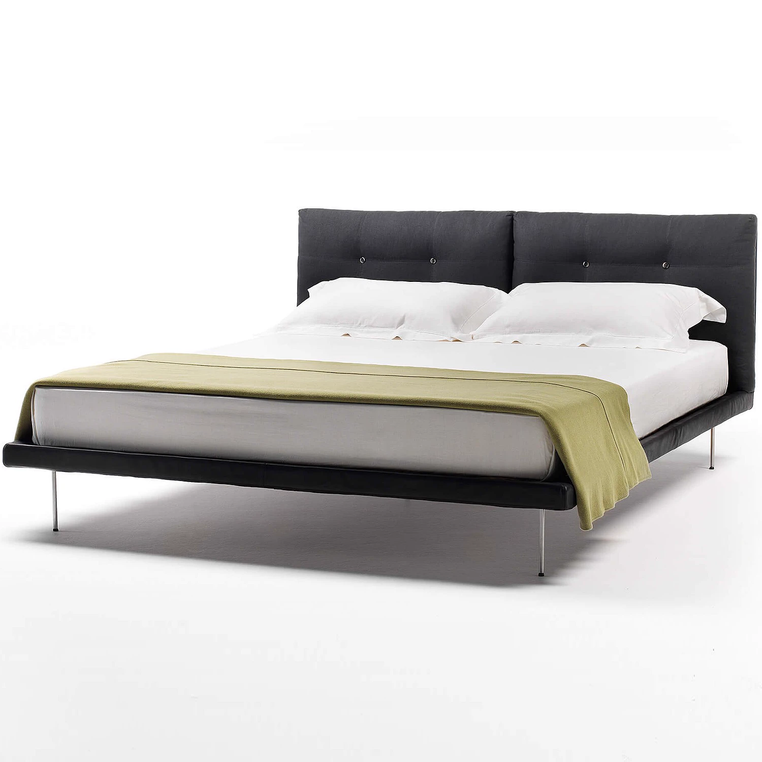 Кровать Rod — Living Divani, кожа