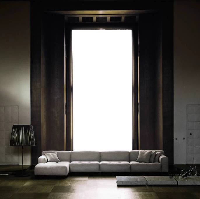 Диван Softwall — Living Divani, кожа, фото 3