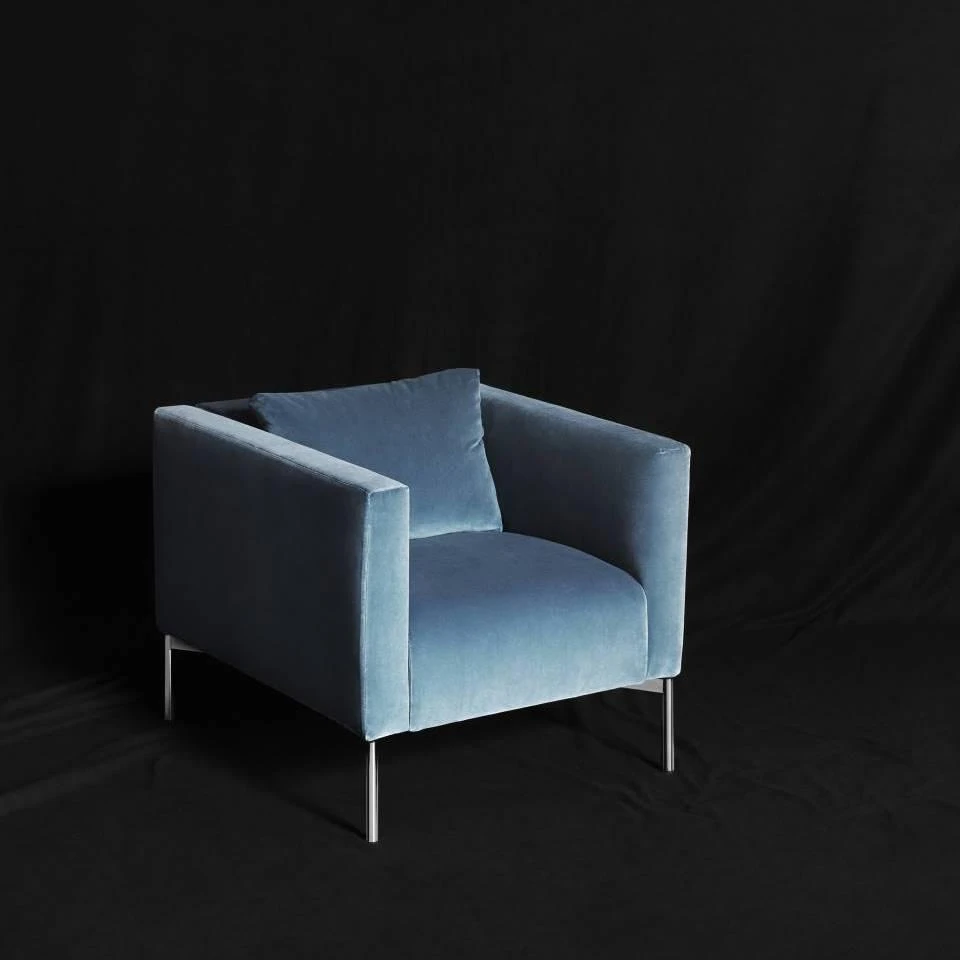 Кресло Twin — Living Divani, кожа, фото 5