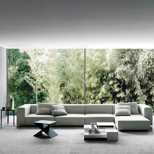 Диван Wall/Wall2 — Living Divani, кожа