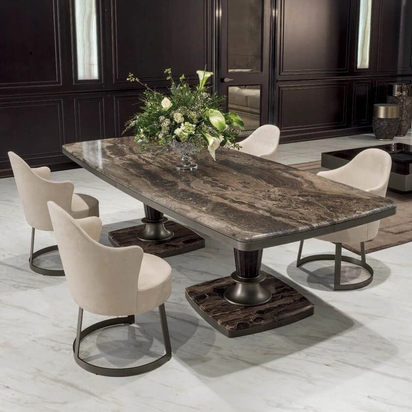 Стол George T 150 — Longhi, мрамор