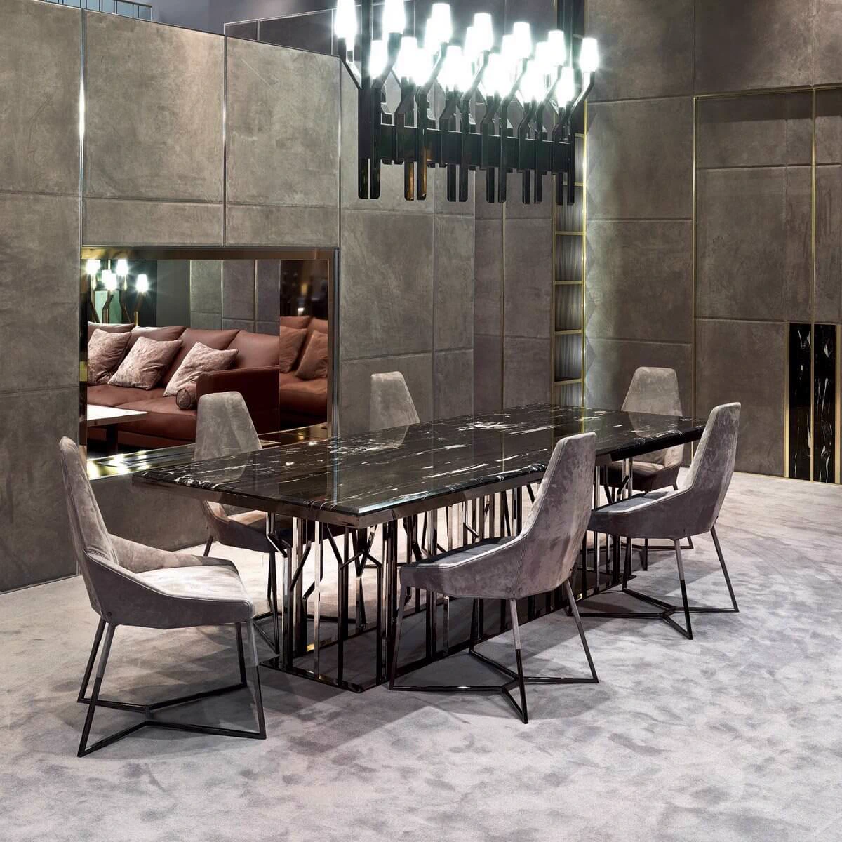 Стол Ginza table — Longhi, мрамор, фото 2