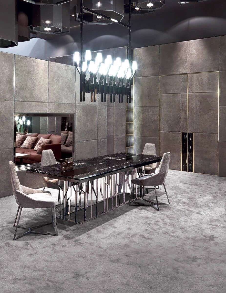 Стол Ginza table — Longhi, мрамор, фото 3