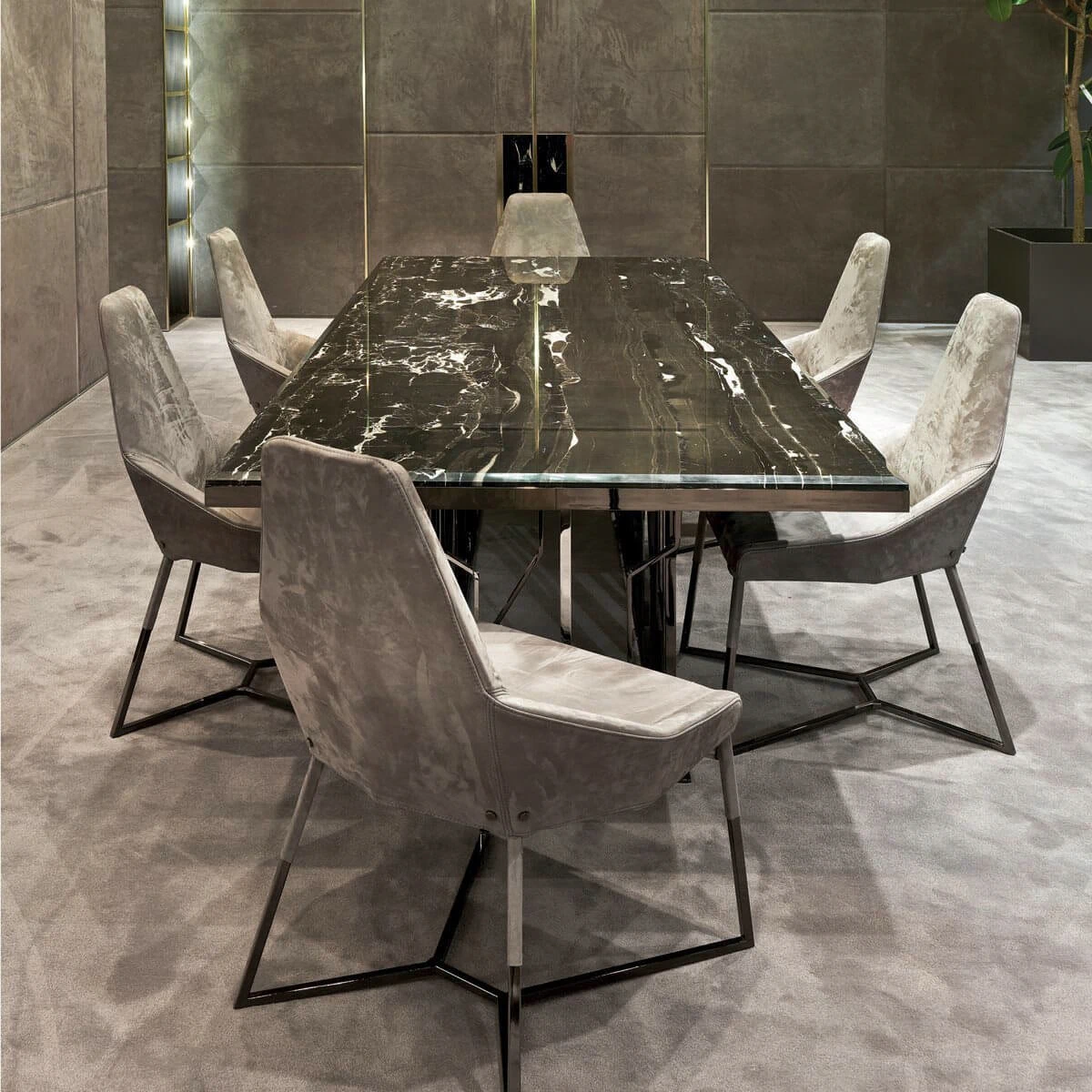 Стол Ginza table — Longhi, мрамор, фото 4