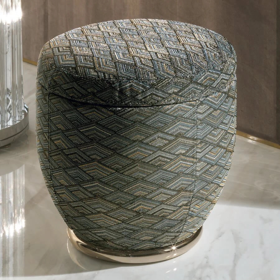 пуф Godwin Pouf — Longhi, кожа, фото 2