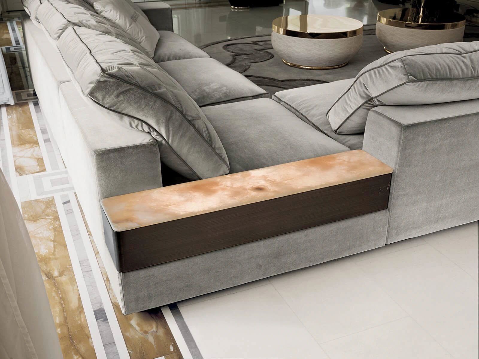 Диван Helmut — Longhi, ткань, фото 4