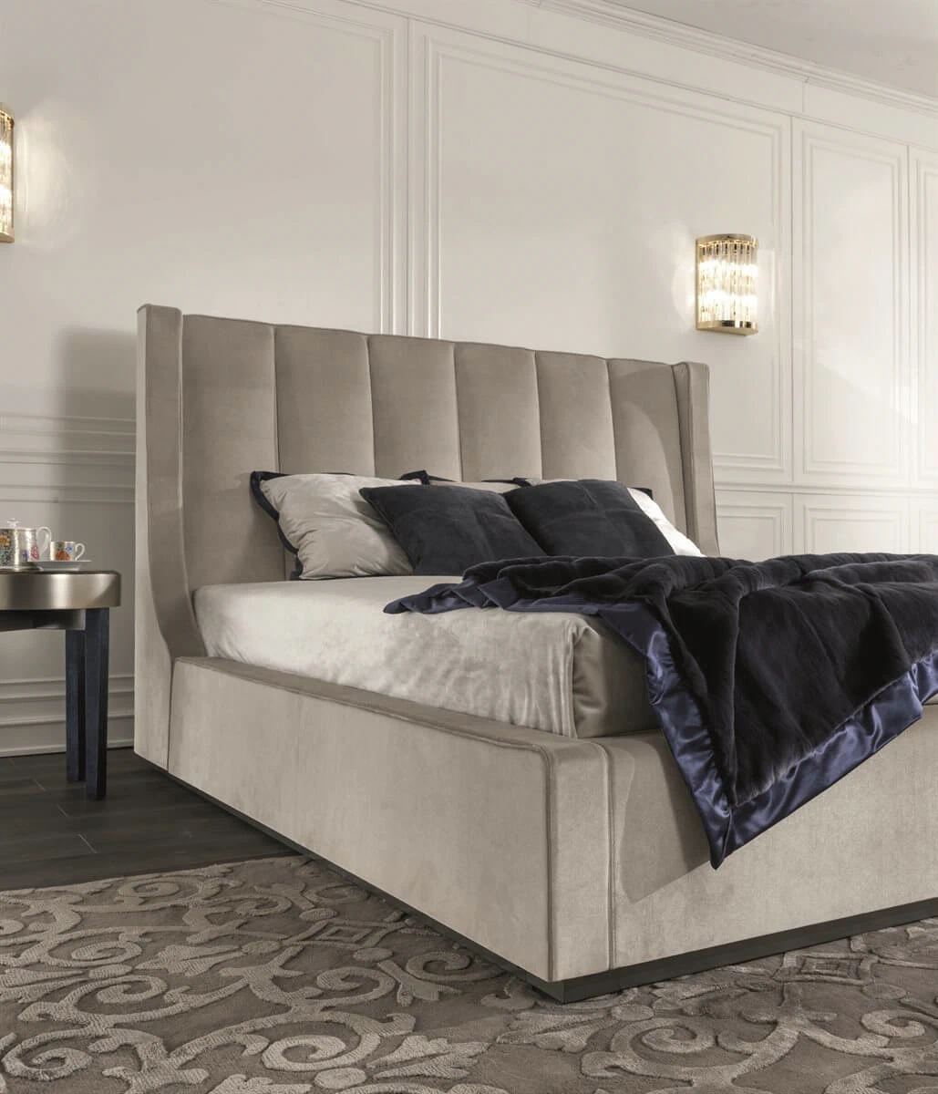 Кровать Kubrick Bed — Longhi, кожа, фото 4