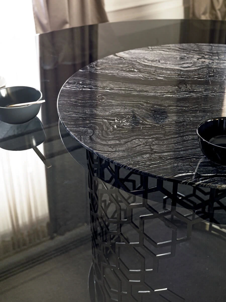 Стол Manfred table — Longhi, мрамор, фото 4