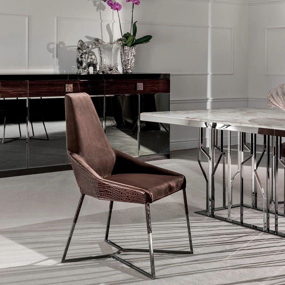 Стул Miu — Longhi, ткань, фото 2