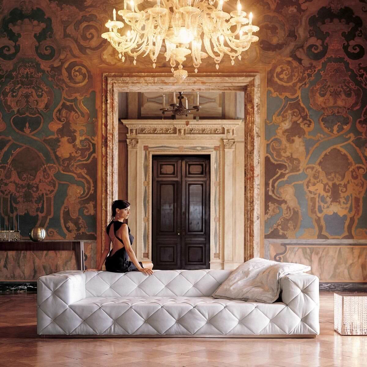 Диван Must — Longhi, кожа, фото 4